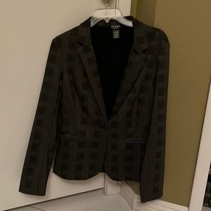 Plaid Blazer